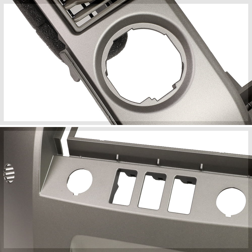 Center Consoles  Dash Radio Bezel w/o Speaker for 04-06 Nissan Titan/Armada