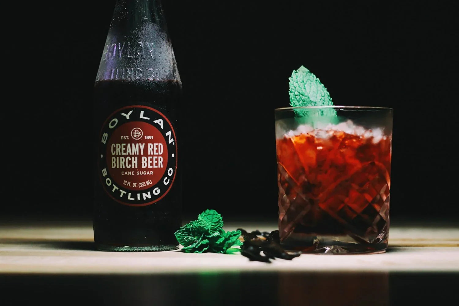 Creamy Red Birch Beer, 12 Fl Oz, 24 Count