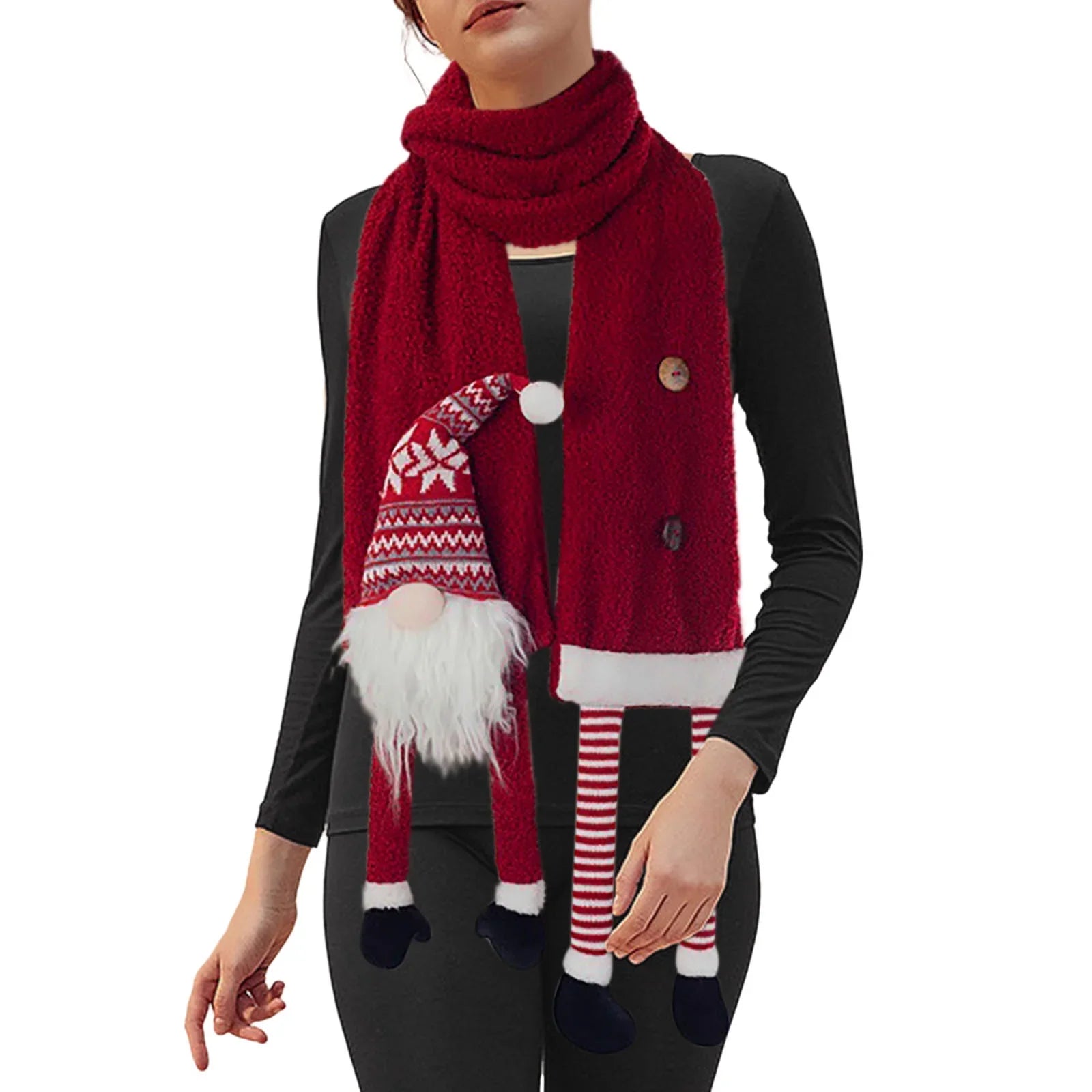 Winter Scarf Christmas Warm Fleece Extra Long Scarf Sill Head Scarf Summer Scarves Womens Scarves Fall Animal Pelt Scarf Silk Scarves Women Headscarf Woman Soft Scarves for Women Womens Silk Scarf