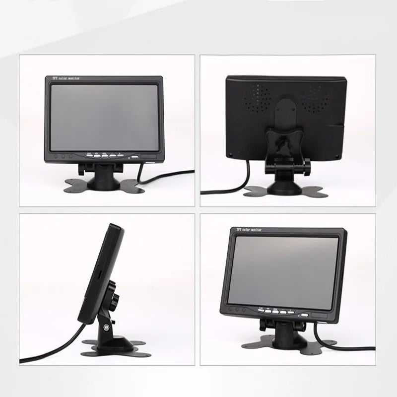 7'' Backup Camera and Monitor Kit System Back Parking Night Vision For Truck