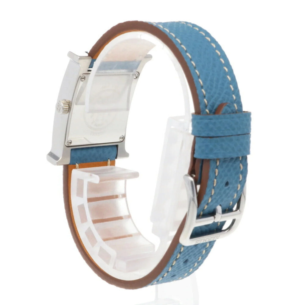 Pre-Owned Hermes H Watch Stainless Steel HH1.210 Quartz Ladies  (Good)