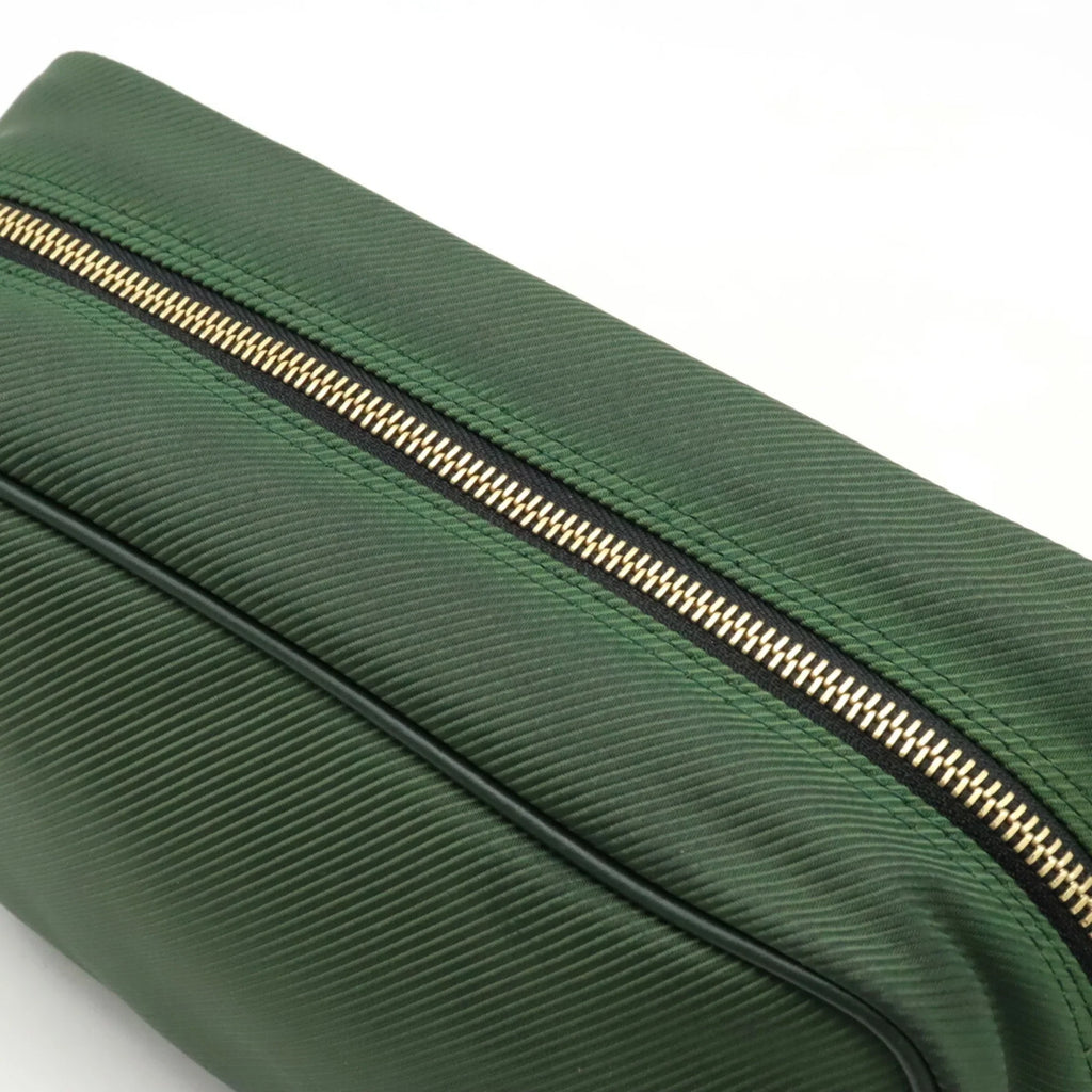 Pre-Owned   Taiga Parana Second Bag Handbag Canvas Leather Epicea Dark Green M30754 (Good)