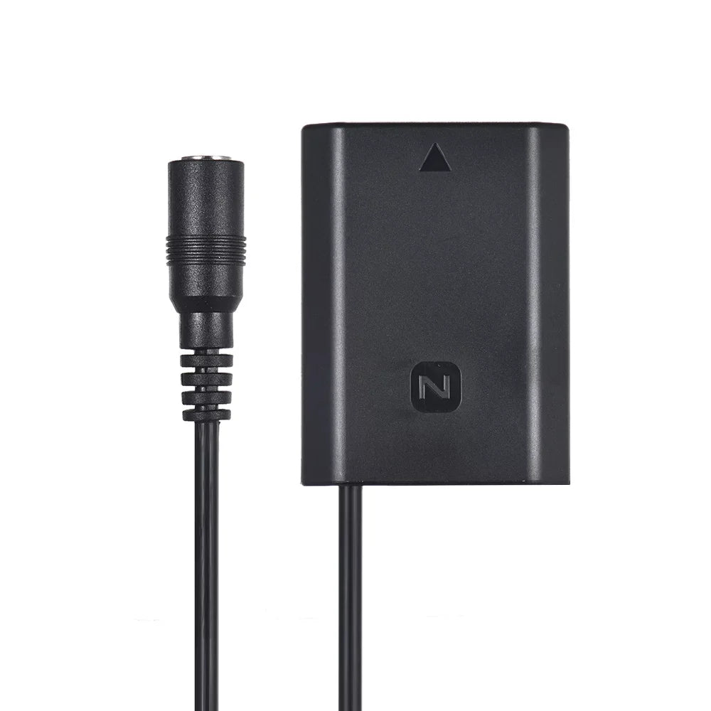 Andoer Adapter,A7III A9 A7RIII Battery A7III A9  Coupler Dual -FZ100  Coupler Dummy Battery A7III Dual  Adapter A9 A7RIII A7SIII Adapter Dummy Battery Dual U- Adapter   Coupler