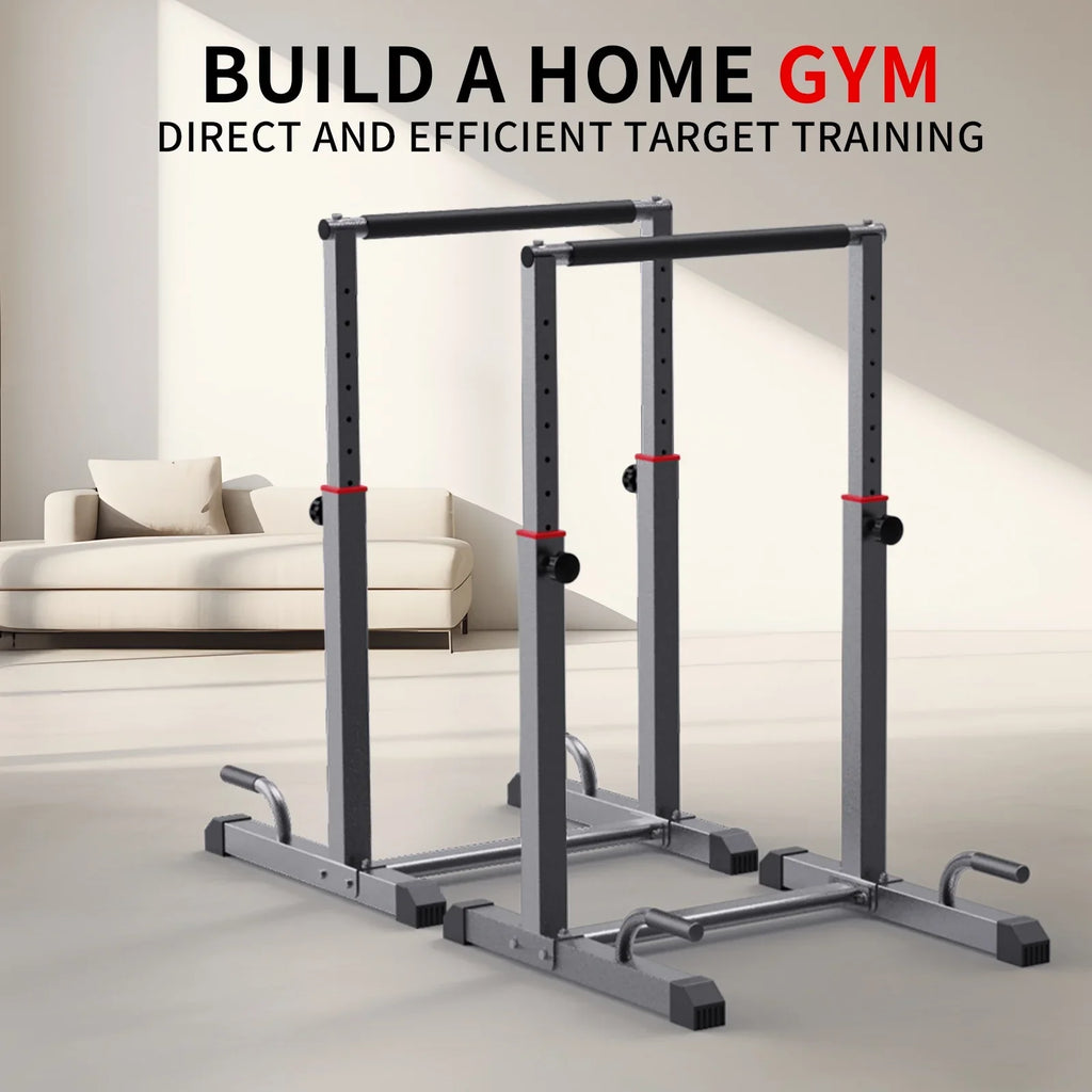 Z  Dip Bar Station Set, 9 Level Adjustable, 1200lbs Heave Duty Dip Station for Full Body Workout Fitness,Functional Parallettes Bars