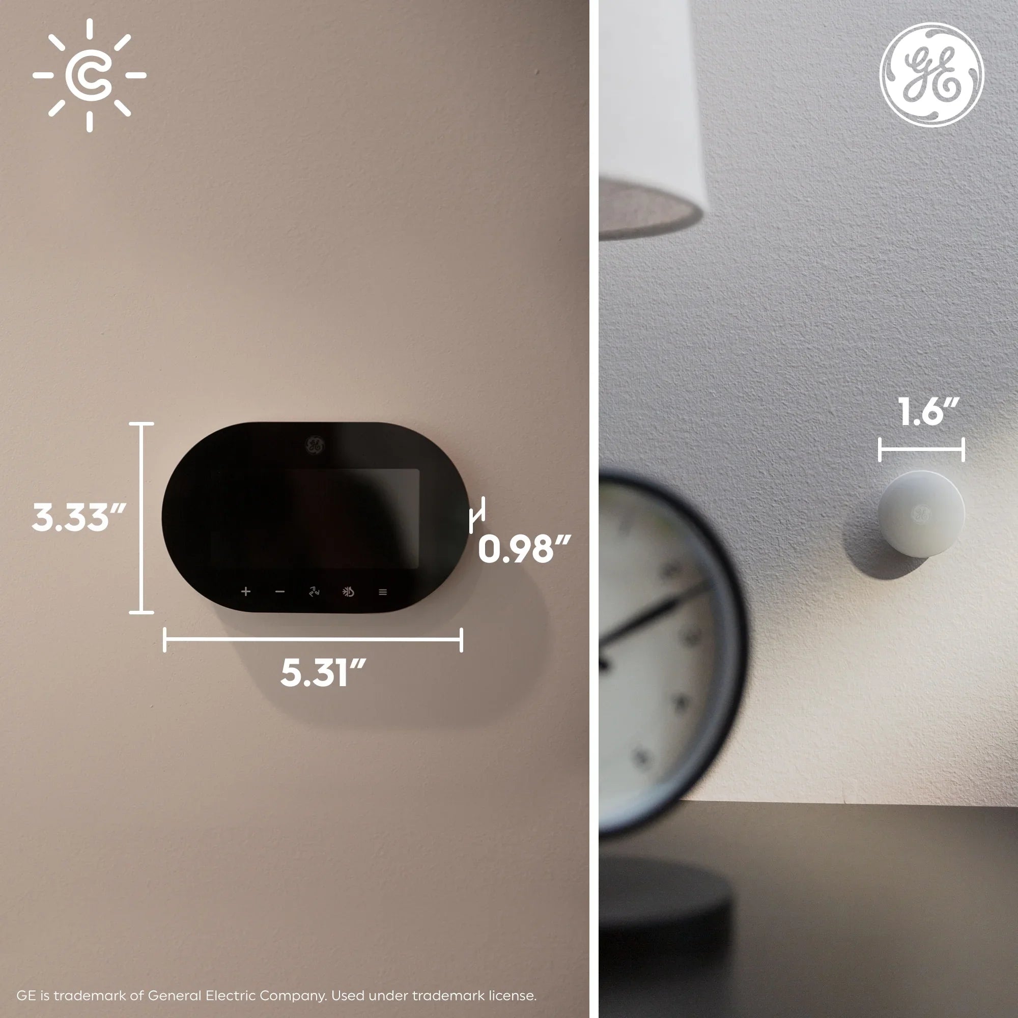 Smart Temperature Sensor, Thermostat Sensor, Humidity Sensor, Works with  Smart Thermostat (Sold Separately), Set Schedules in  App (1 Pack)