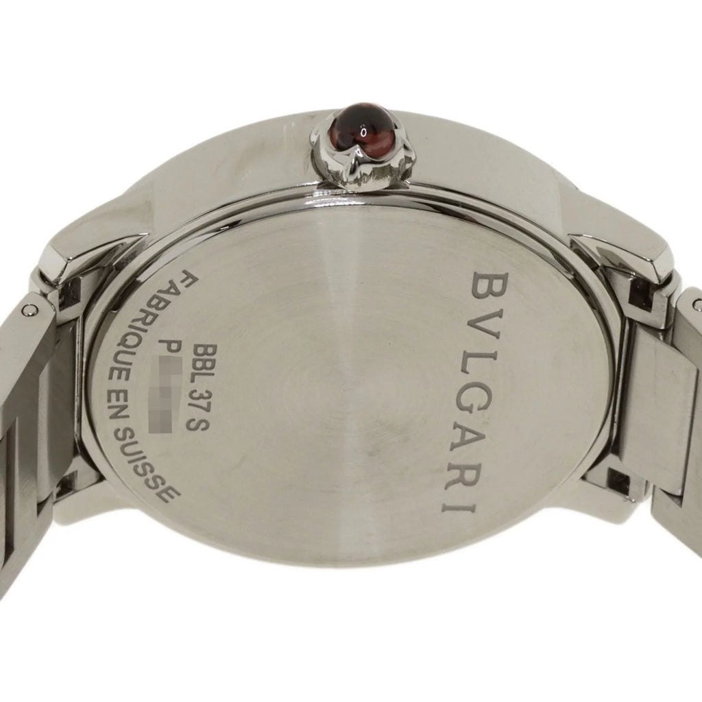 Pre-Owned Bulgari BB37S 12P Diamond Watch Stainless Steel/ Men's  (Good)