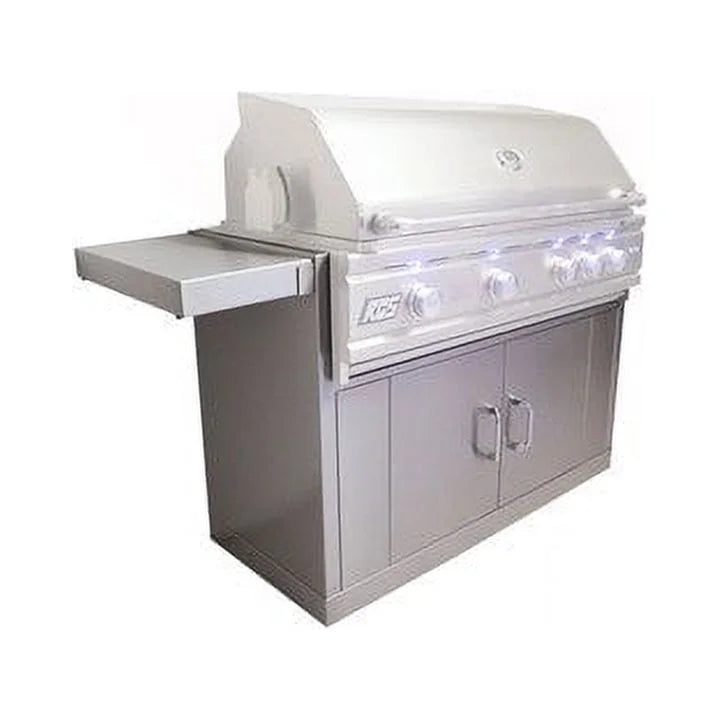 Stainless Steel Grill Cart For 42-Inch  Grills -