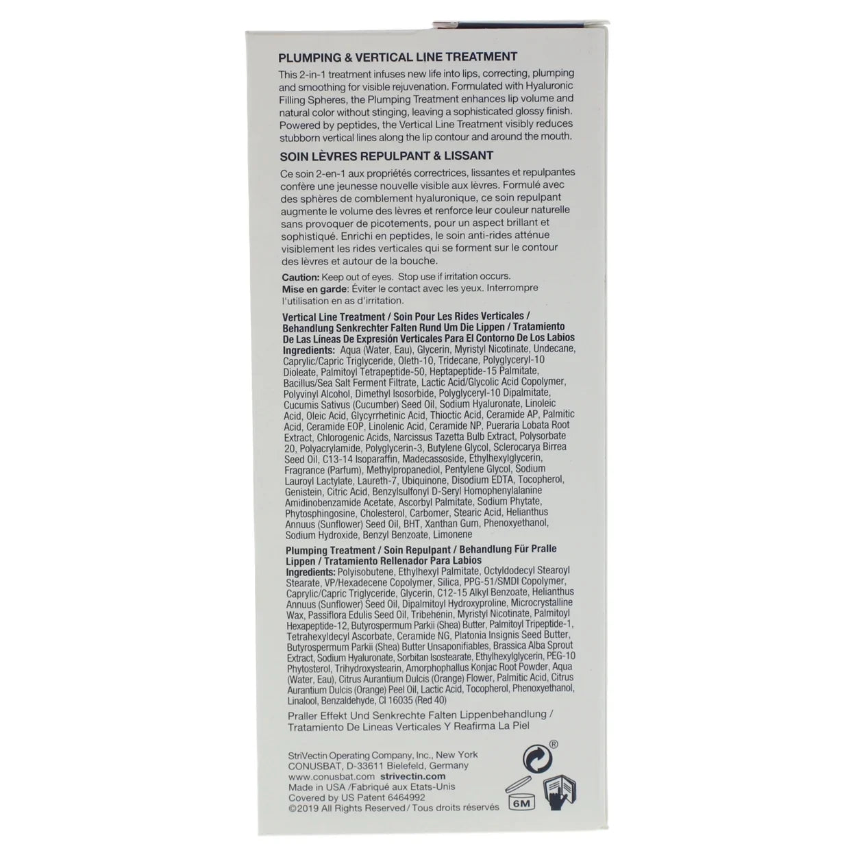 StriVectin Anti-Wrinkle DoubleFix for Lips by StriVectin, .16oz Lip Treatment