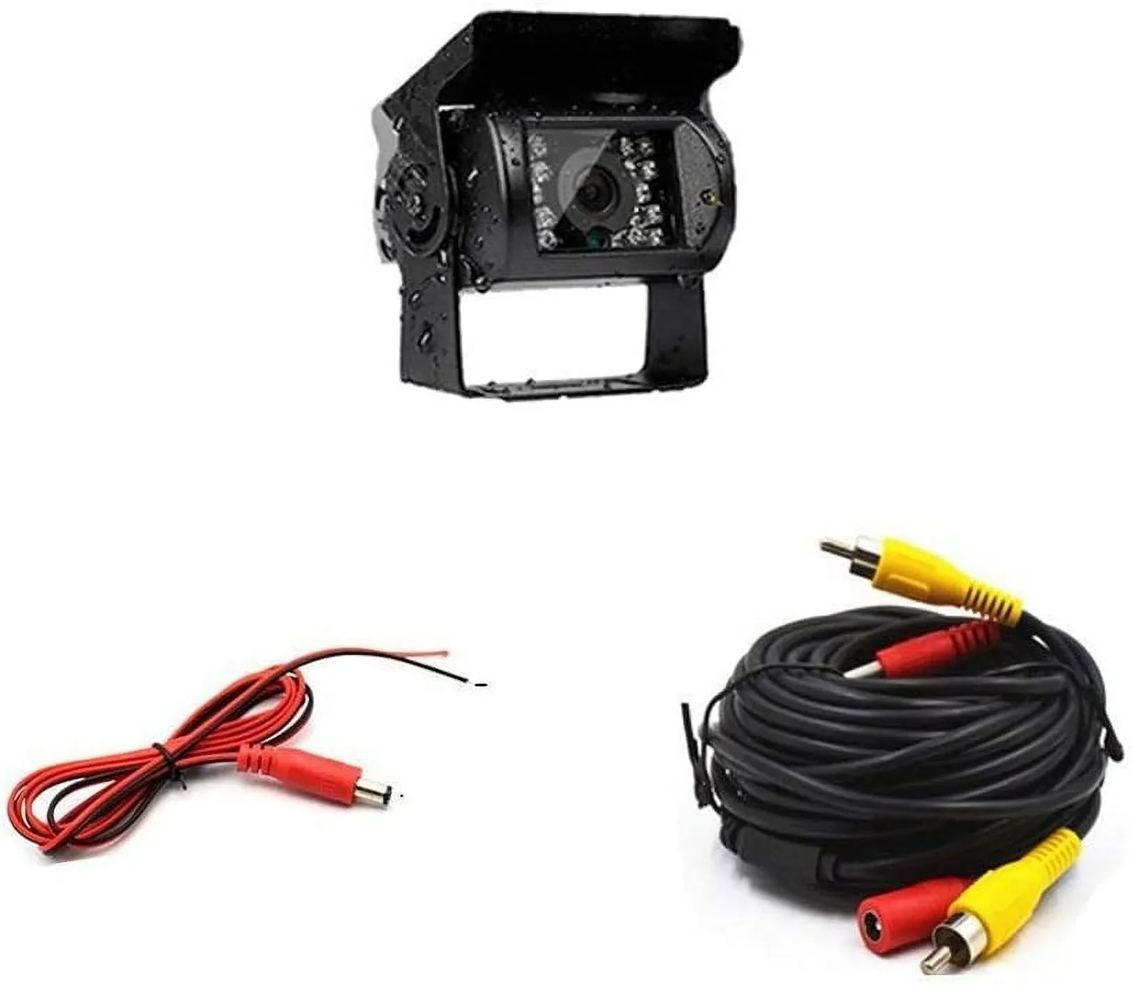 Camecho Truck Backup Camera Heavy Duty 18  Night Vision Waterproof Vehicle Rear View Camera 12 V 24V Backup