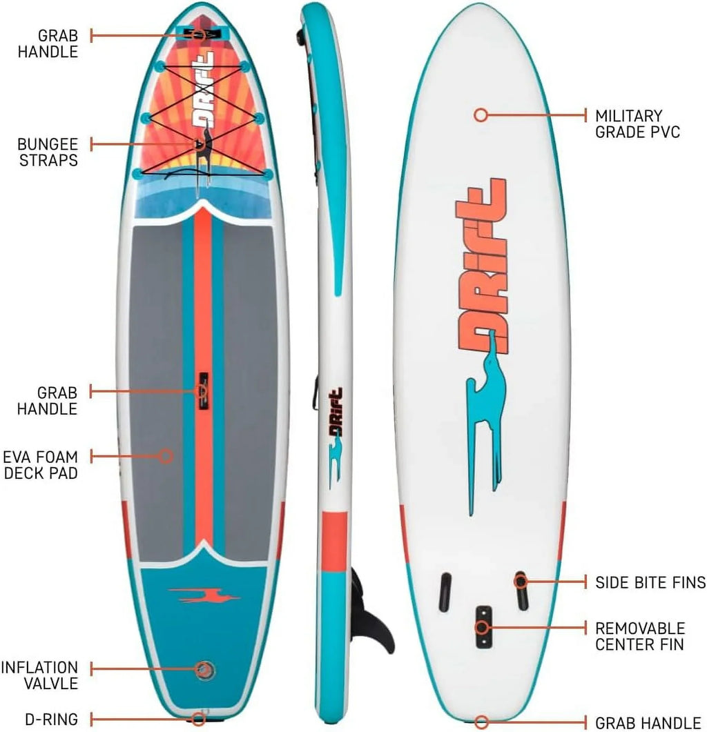 Inflatable Stand Up Paddle Board - Paddle Board And Accessories, Including Pump, Paddle, And More