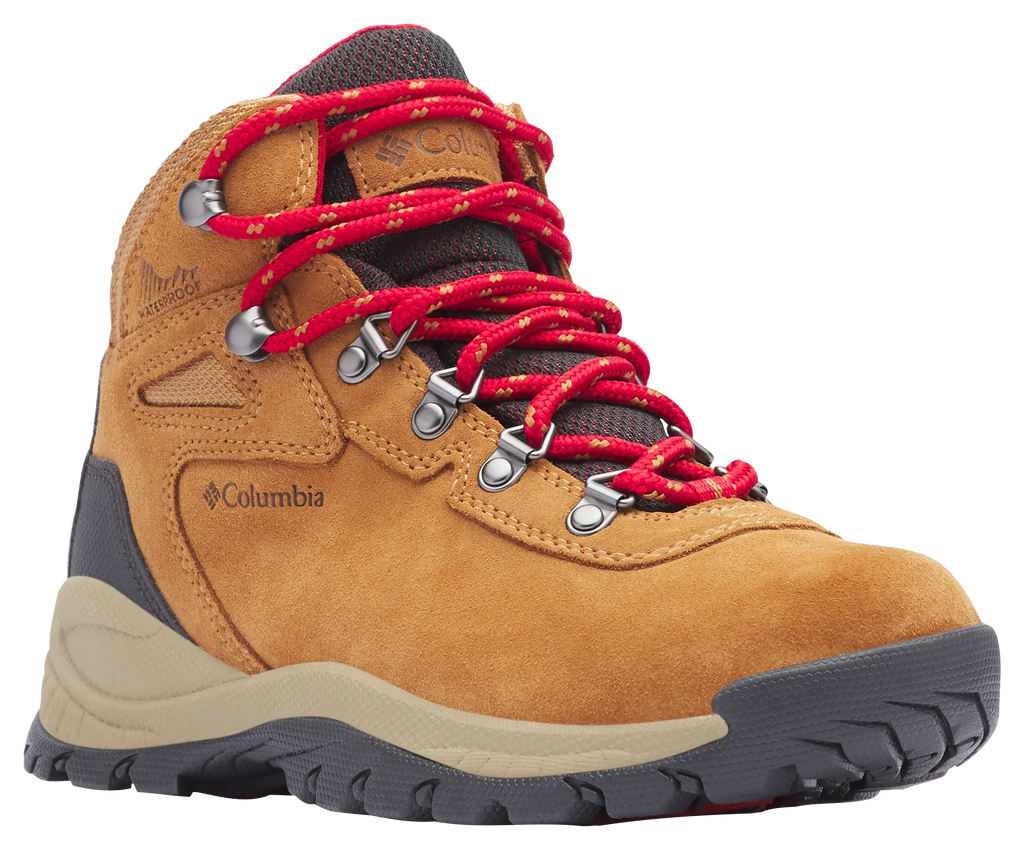 Columbia Newton Ridge Amped Waterproof Hiking Boots for Ladies - Elk/Mountain Red - 10W