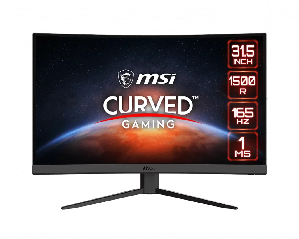 Optix G32C4W 31.5"  1920x1080 1ms 165Hz 2xHDMI 1xDP  FreeSync Curved Gaming Monitor (Factory Used)