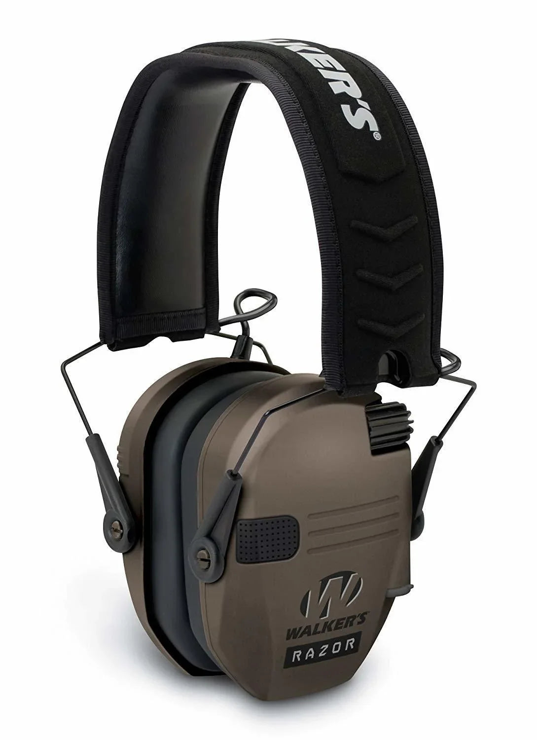 Walkers Razor Slim Electronic Muff (Flat Dark Earth) w/ Case and Glasses