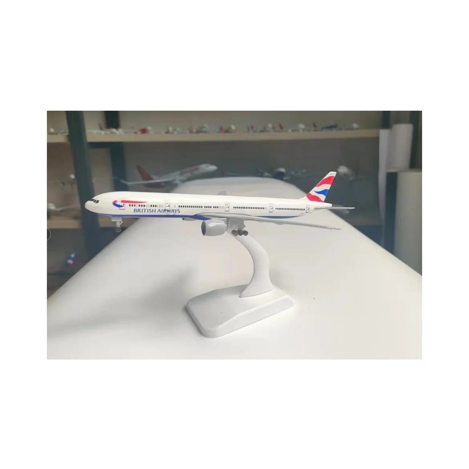 British Airways Airbus A380 Replica   Toy Model with Stand Diecast Alloy with  plastic parts