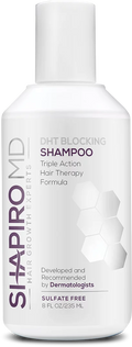 Shapiro  Hair Loss Shampoo,  Fighting Vegan Formula for Thinning Hair, 8 ounce (1 Month)