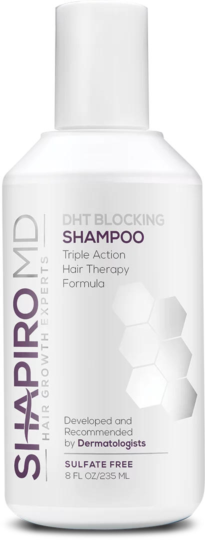 Shapiro  Hair Loss Shampoo,  Fighting Vegan Formula for Thinning Hair, 8 ounce (1 Month)