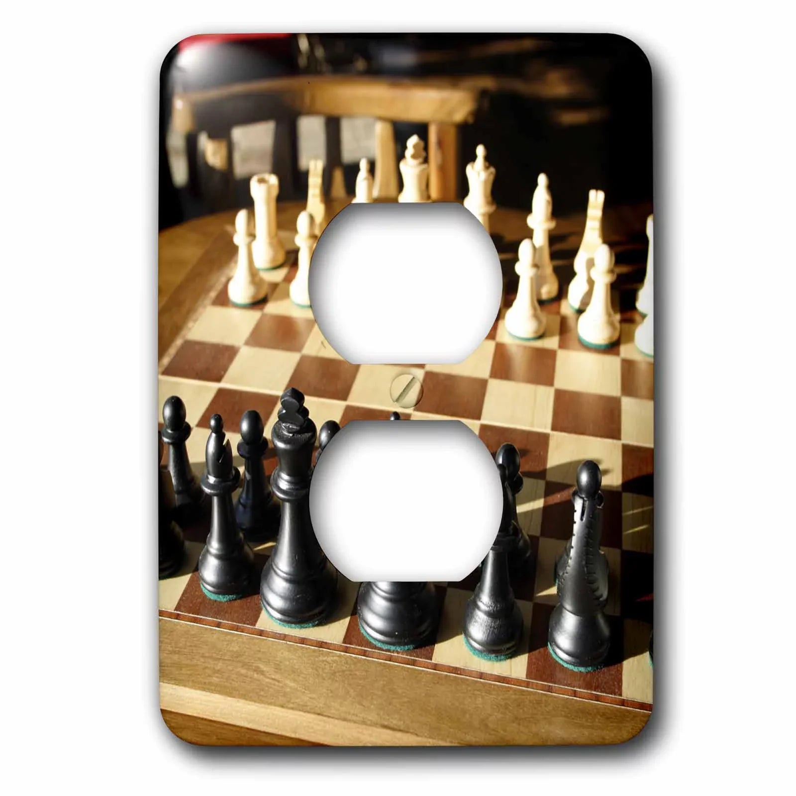 Argentina, El Calafate, Chess board, game - SA01 MME0236 - Michele Molinari 2 plug outlet cover lsp-85390-6