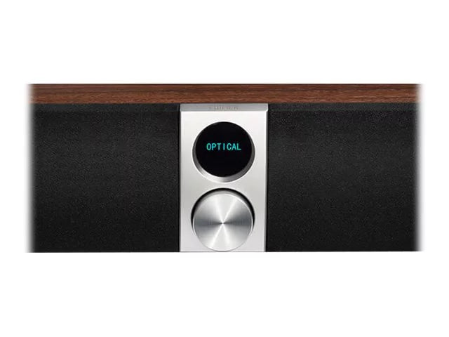 Edifier S50DB - Sound bar - wireless - Bluetooth - 88 Watt - 2-way - dark walnut (grille color - black)