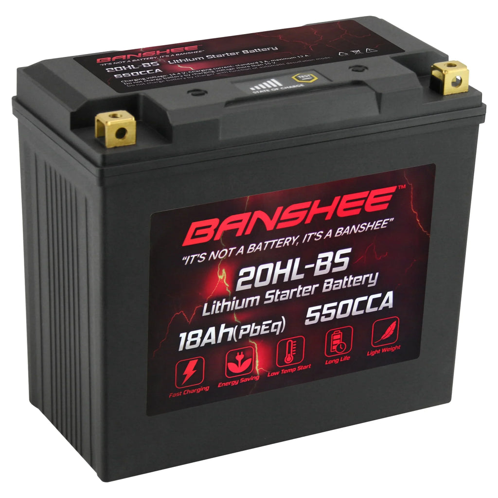 Banshee 20L- LiFePO4 Motorsports Battery Compatible with Sea-Doo  Limited 155 2016 to 2018