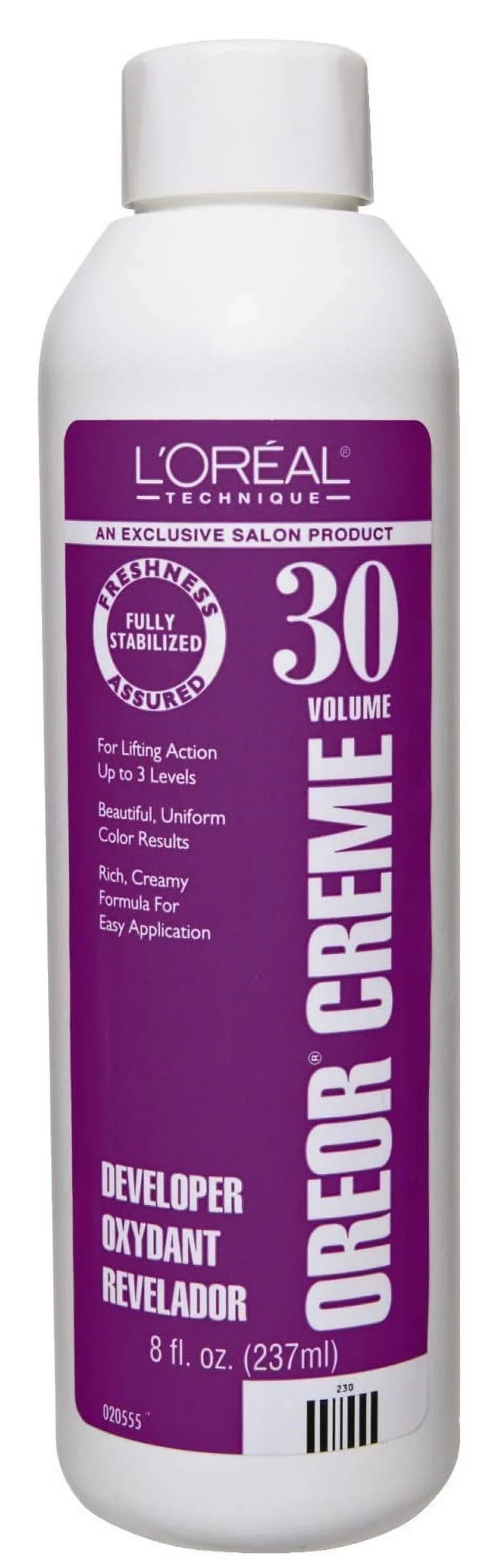L'Oreal Quick Blue Powder Bleach, 1 , Loreal 20 Volume 8oz and Loreal 30 Volume 8oz Bundle