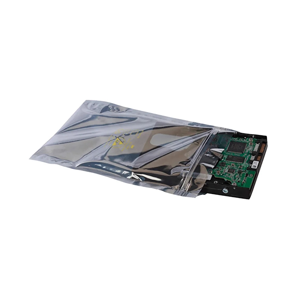 3 Mil Metallic Conductive Transparent Bags 6" x 10" High-Quality 100/ Dependable  Protection