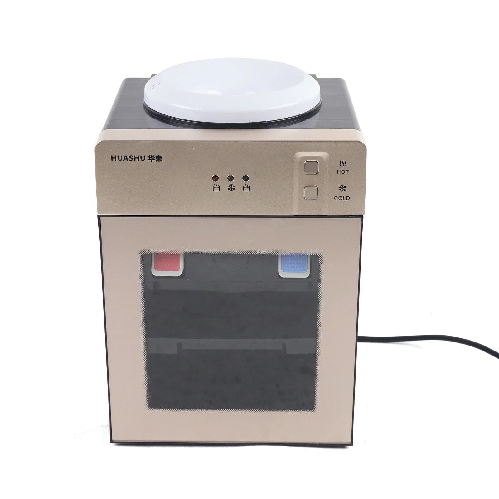 5 Gallon Electric Hot Cold Water Dispenser Top Loading Stainless Steel for Home Office