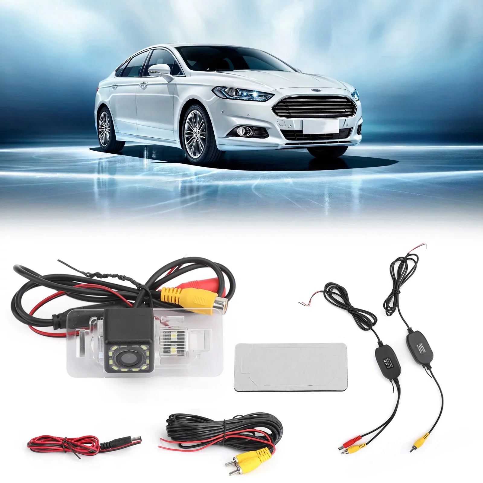 Wireless Reverse Camera 12LED for  E46 E39 E70 E71 X3 X5 E60 E61 E90 E91 E92