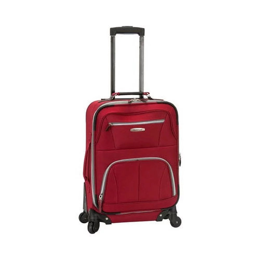 Rockland Pasadena 19" Expandable Spinner Carry On F2281"  13" x 10" x 20"