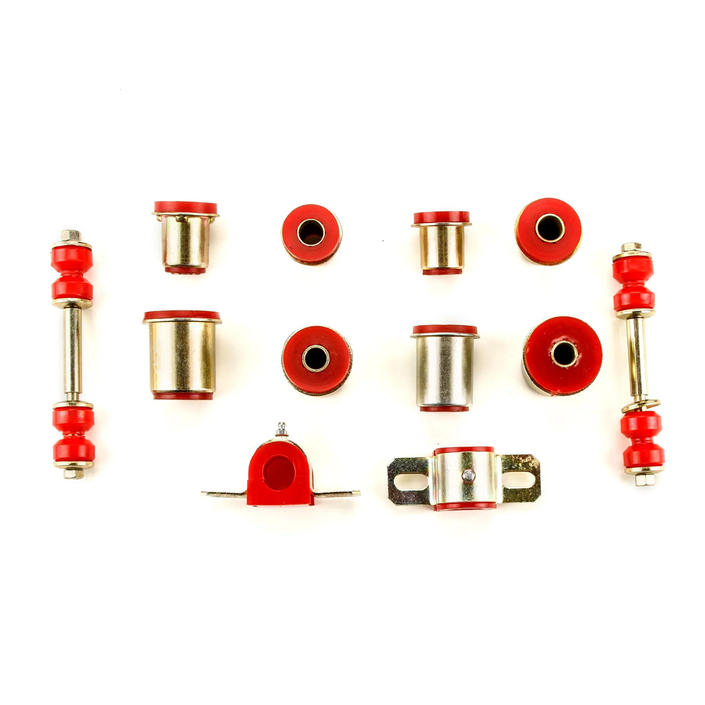 Red Poly Front End Suspension Rebuild Kit Fits 1977 - 1979 Chevrolet Full Size