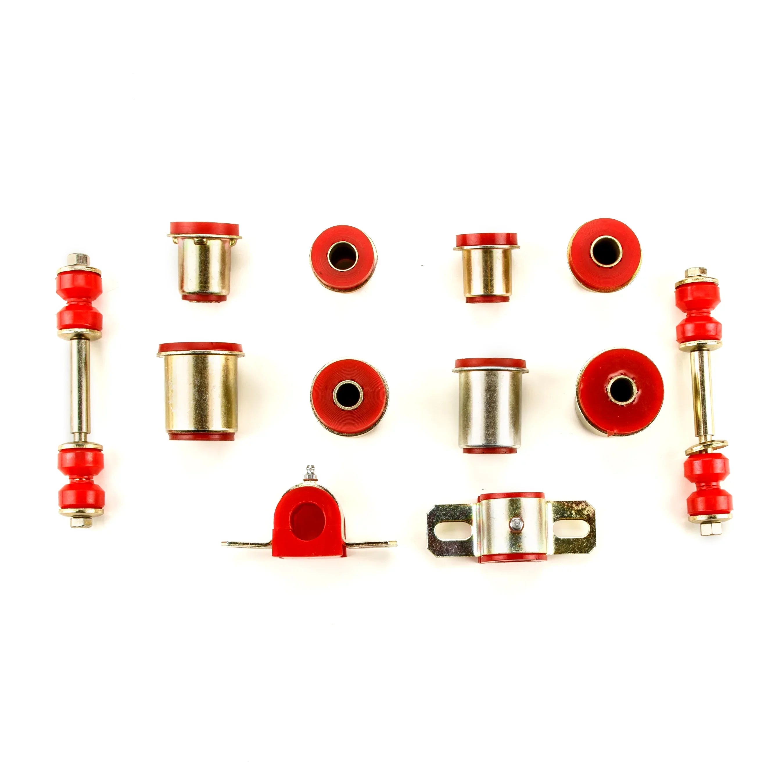 Red Poly Front End Suspension Rebuild Kit Fits 1977 - 1979 Chevrolet Full Size