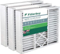 Filterbuy 20x20x5  13 Pleated   Furnace Air Filters for Honeywell FC100A1011 and Lennox X0585 (3-Pack)