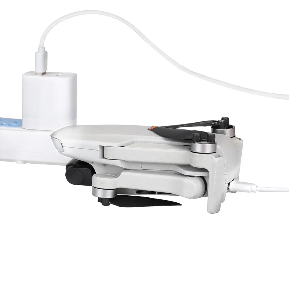 30W  Charger with Type-C Cable Dual-Port Charging for  Mini 2/Mini 3 Pro Charging Parts