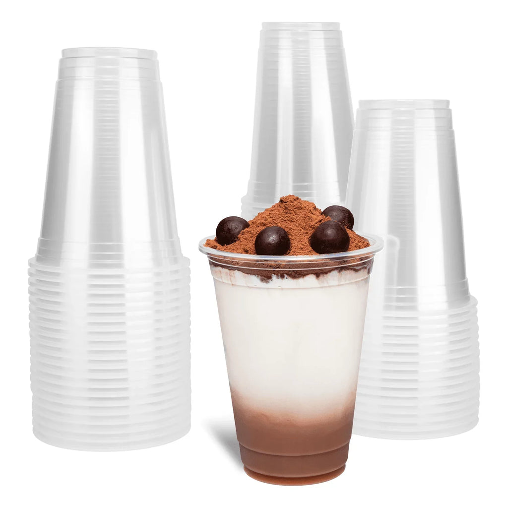 Karat C1011 Translucent U-  Modern Cups 16 oz 500 cc (95mm), 2000 Pcs