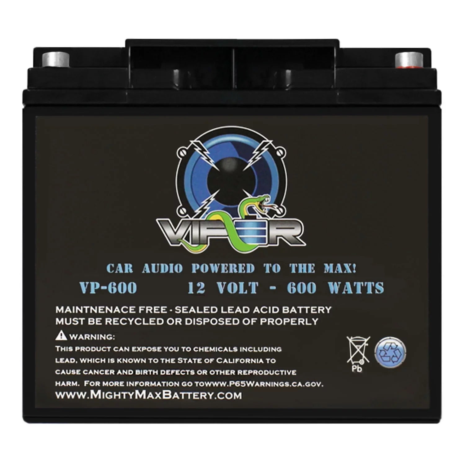 Viper -600 600 Watt Replacement Battery for  XP750 D680 S680