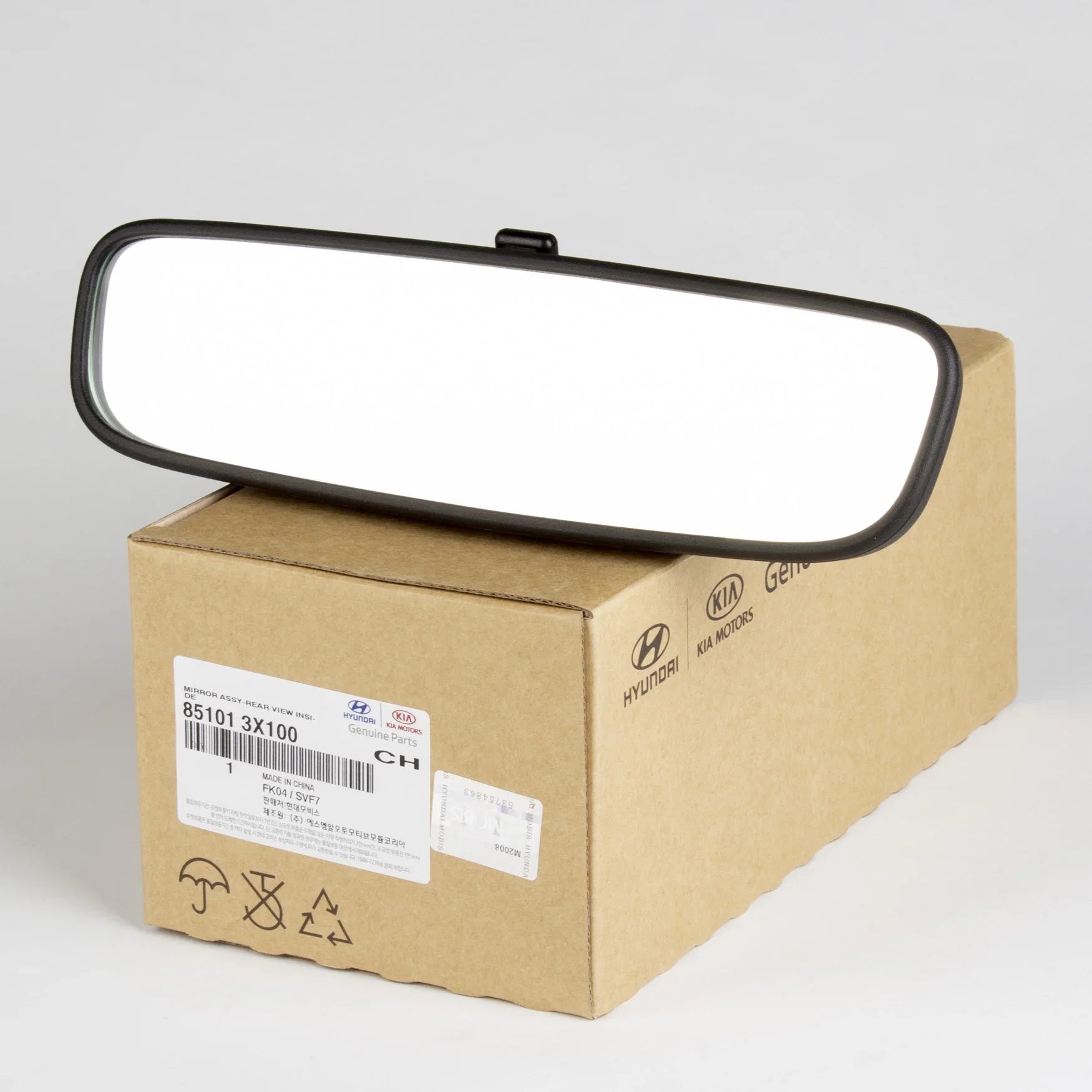 Genuine  Rear View Mirror W/O Auto Dim 85101-3X100 for Select Hyundai Kia