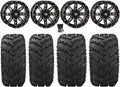 High Lifter HL22 14" Wheels Machined 26" Reptile Tires Kawasaki Teryx Mule