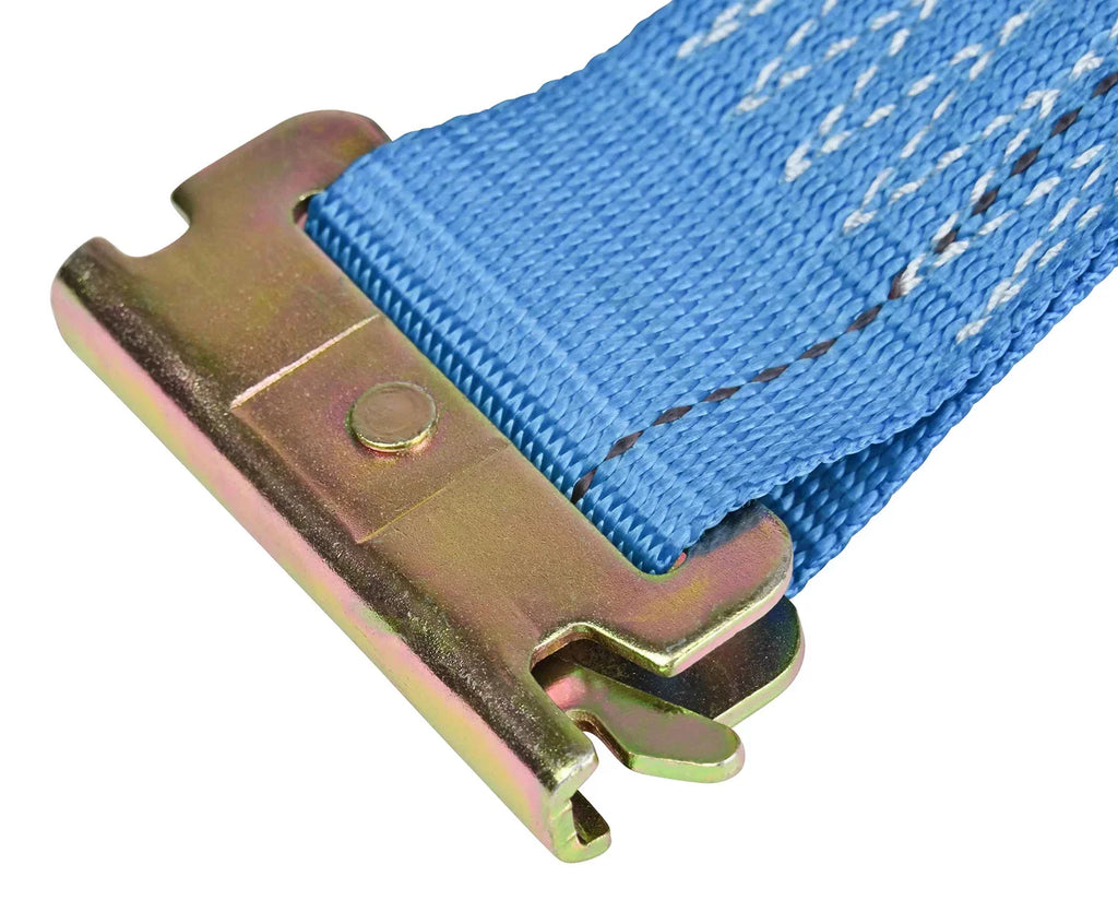 2 Pack Wheel Chock Tie Down Strap Kit for Trailer & Pickup Trucks - , , Lawn Mower,  Tie Down Straps - Trailer Tie Down System for Heavy Duty