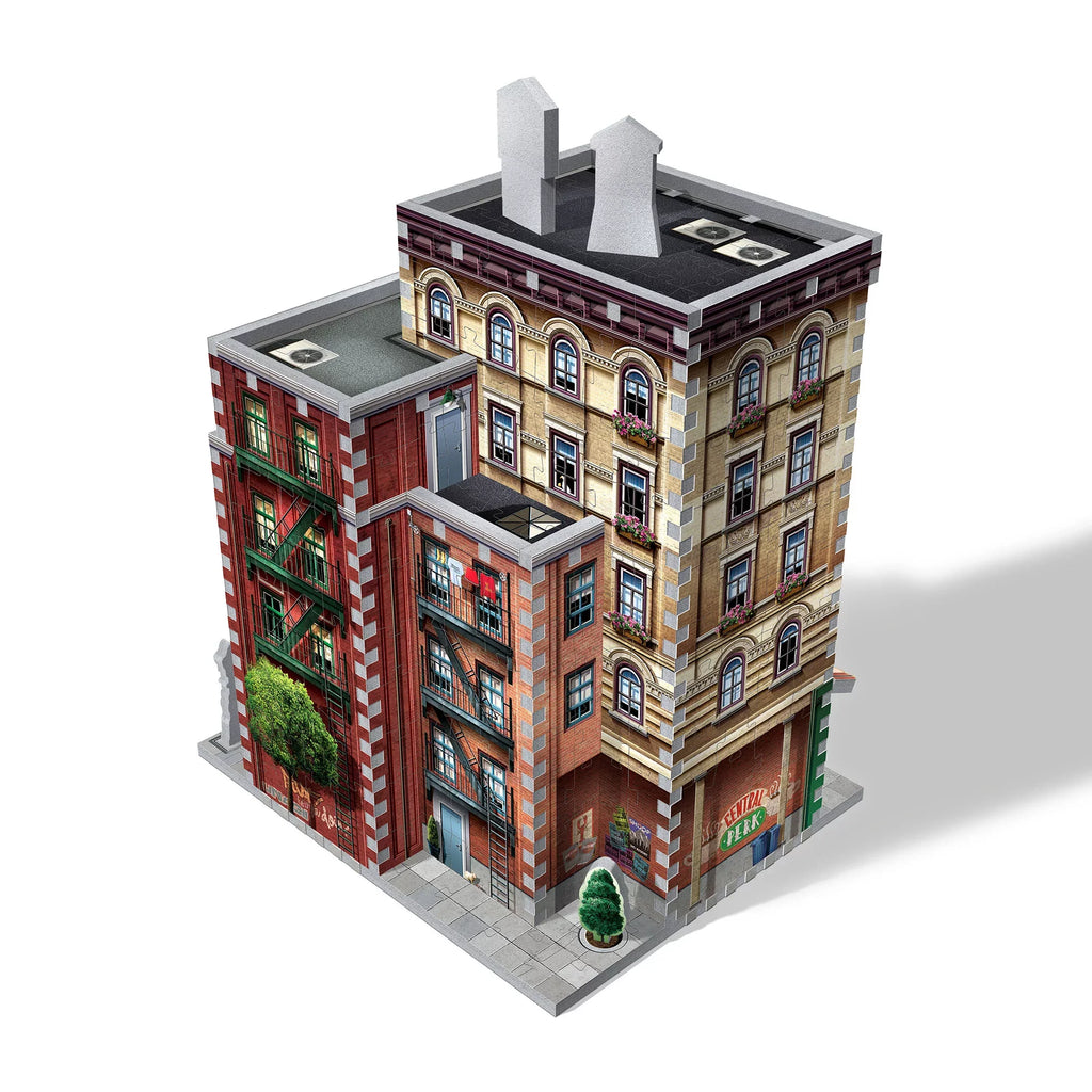 Wrebbit 3D - Friends  Series Central Perk Coffee Shop 440-Piece 3D Jigsaw Puzzle