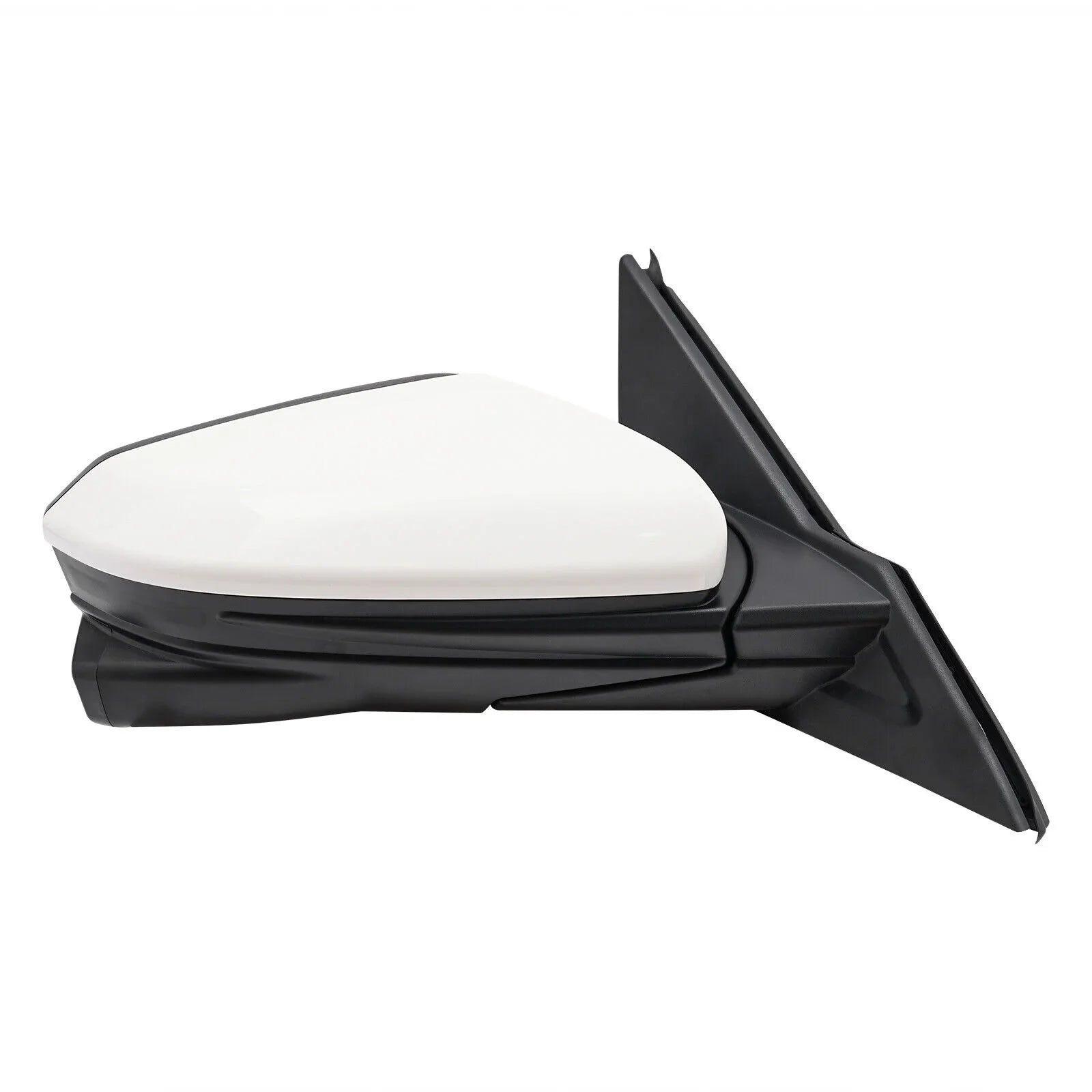 Right Side Mirror Power Heated View Camera Fit 2016-2020 Honda Civic Sedan White