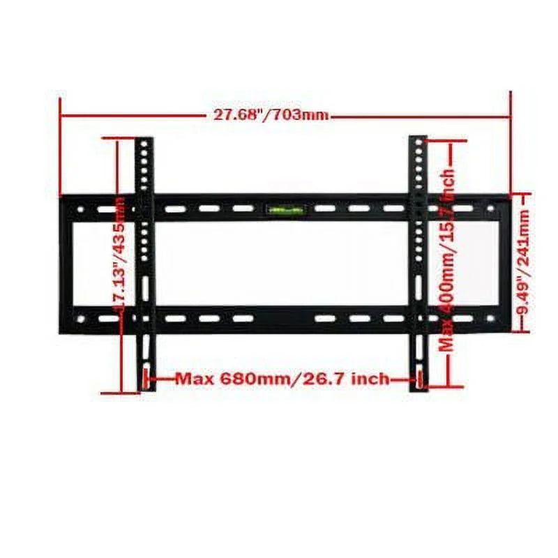 VideoSecu Low Profile  Wall Mount for  Panasonic Philips Sharp Sony Toshiba Westinghouse 32 39 40 42 43 46 47 48 50 55 60 65 inch   Plasma Flat Panel Screen  Display Heavy Duty W46