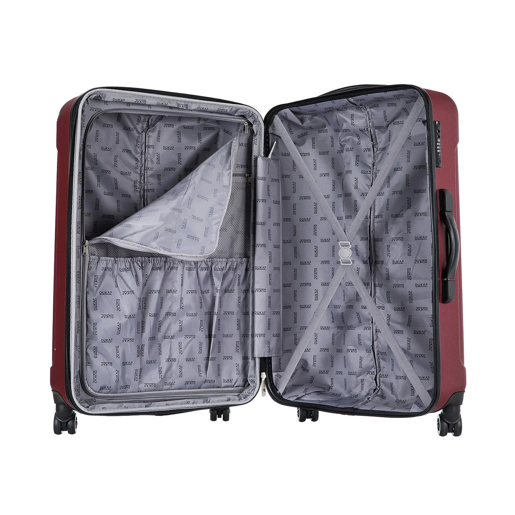 Intely 2-Piece Plastic Luggage Set Wine (DKINT0SM-)