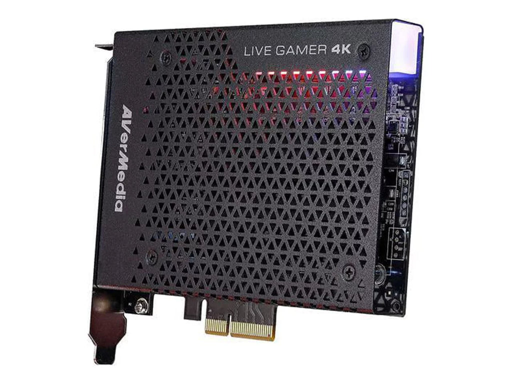 AVerMedia Live Gamer 4K - 4Kp60  Capture Card, Ultra-Low Latency for Broadcasting and Recording PS4 Pro and Xbox One X, PCIe Gen2x4 (GC573)