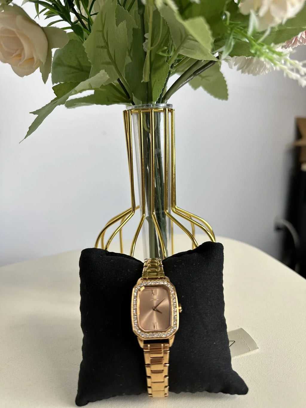 Fossil BQ3670 Rilynn Two-Hand Rose Gold-Tone Stainless Steel Watch