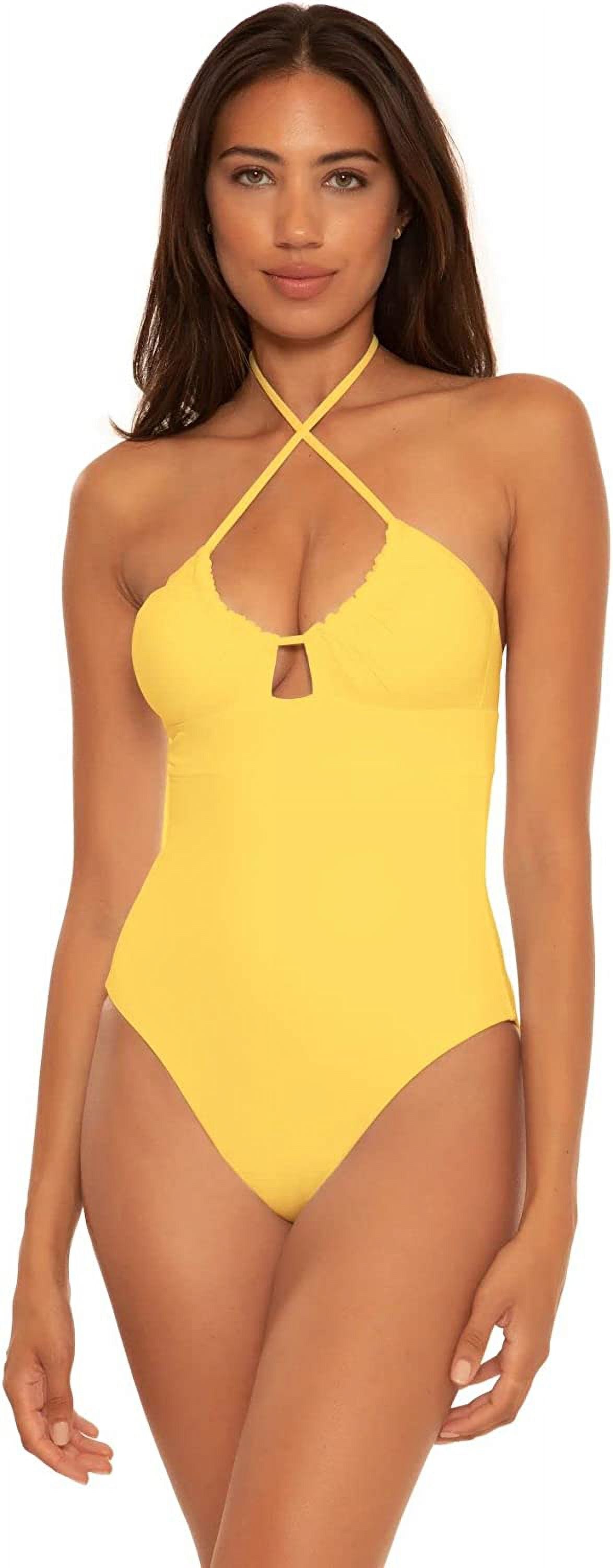 Becca by Rebecca Virtue Womens Multi-Way Convertible One-Piece Swimsuit