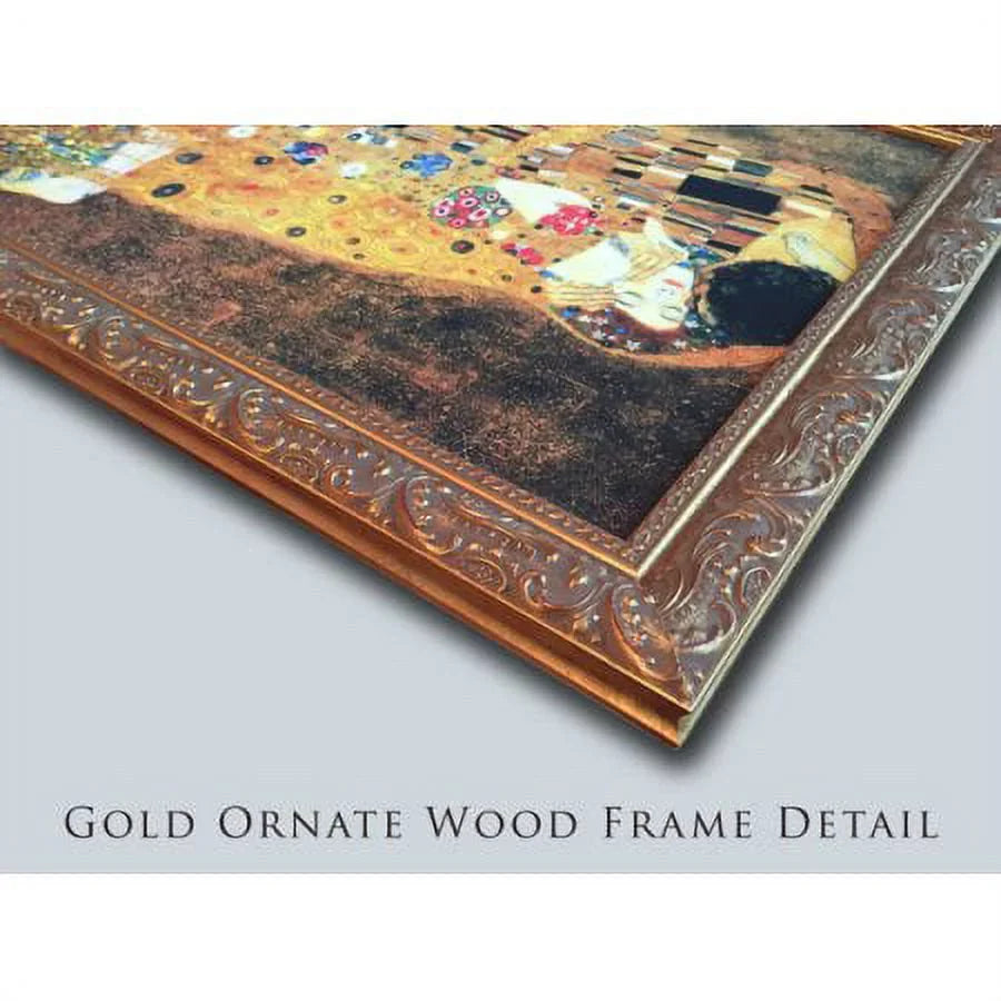 Unknown 18x15 Gold Ornate Wood Framed with Double Matting Museum Art Print Titled - View of Loch Lomond