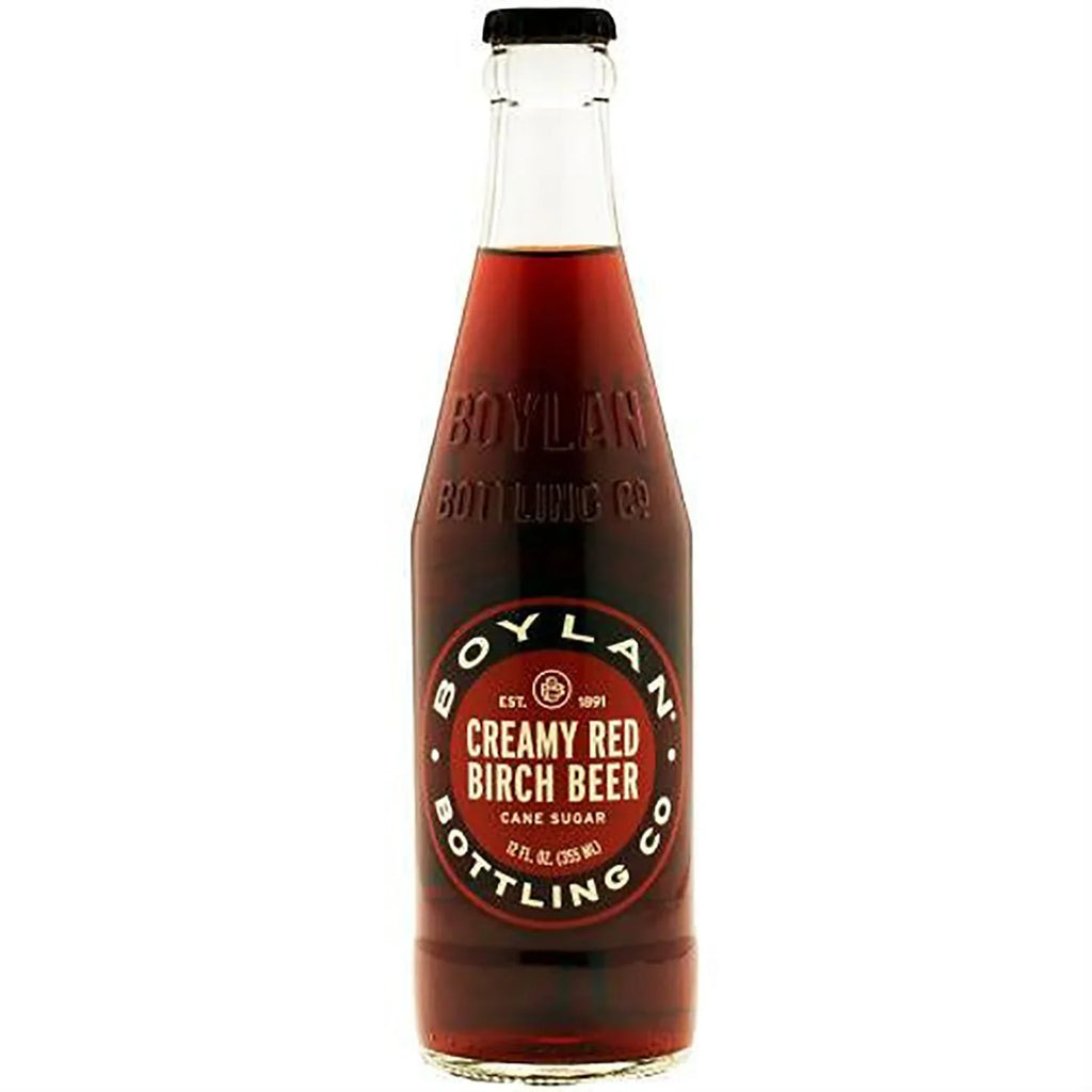 Creamy Red Birch Beer, 12 Fl Oz, 24 Count