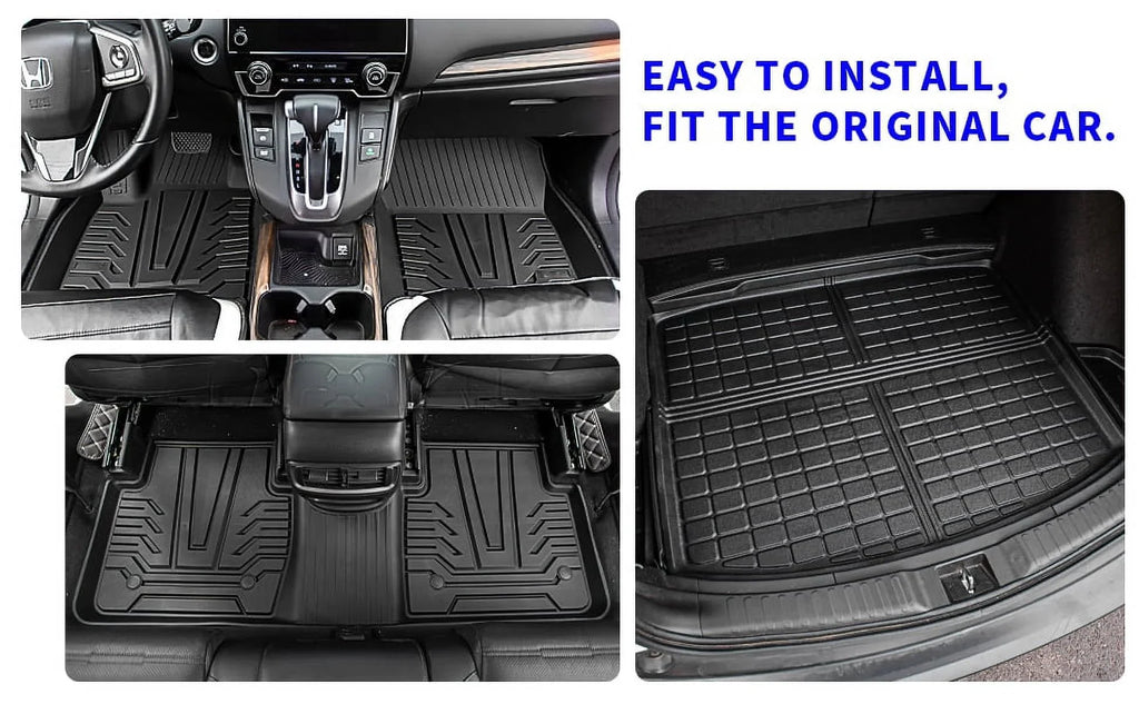 Fit 2017-2022 Honda  Fuel Floor Mats Cargo Liner 2021 -V Accessories (Trunk Mats + Floor Mats)