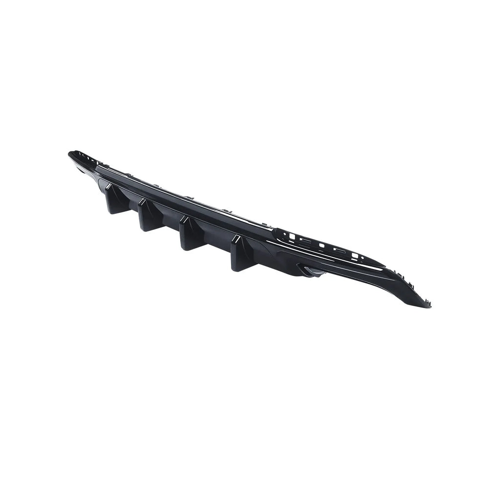 Rear Diffuser for 2015-2022 Chrysler 300  Back Lip Gloss Black Square Exhaust