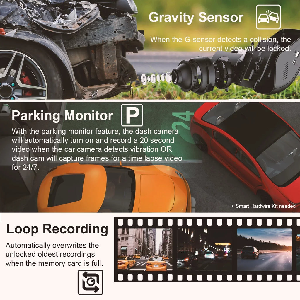 Rexing V1-4K Ultra  Car Dash Cam