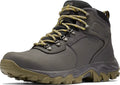Columbia Mens Newton Ridge Plus Ii Waterproof Hiking Boot Shoe 14 Dark Grey/Stone Green